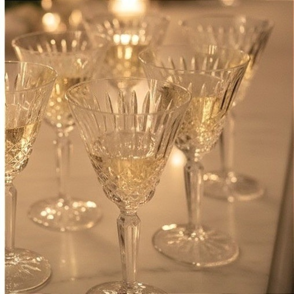Waterford crystal stemware MAEVE cut pattern Water Goblet discontinued cut - Picture 4 of 13